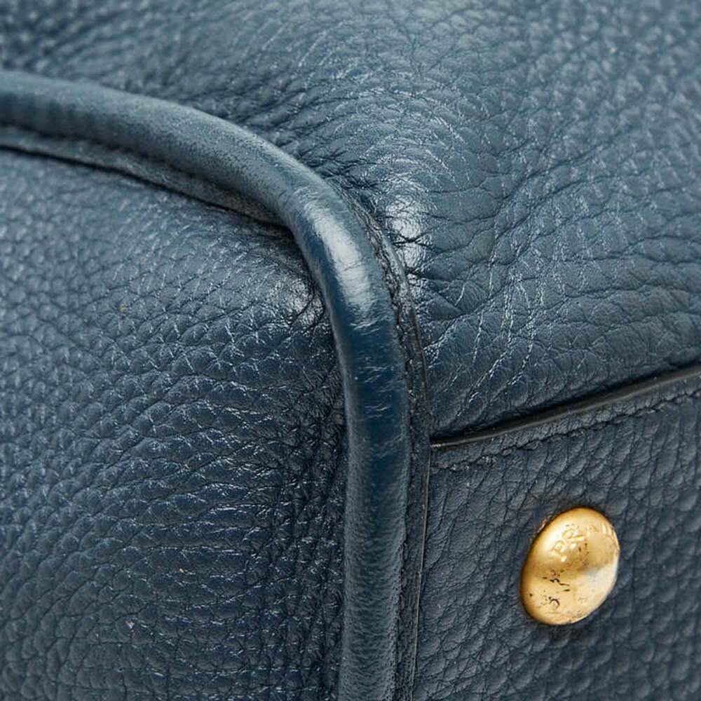 PRADA Black Leather Shoulder Bag - Picture 5 of 12